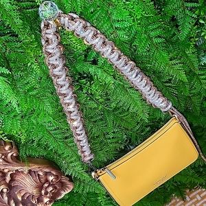 NEW!!! | Handmade | 32" | Braided | Crystal | Rhinestone | Purse | Strap